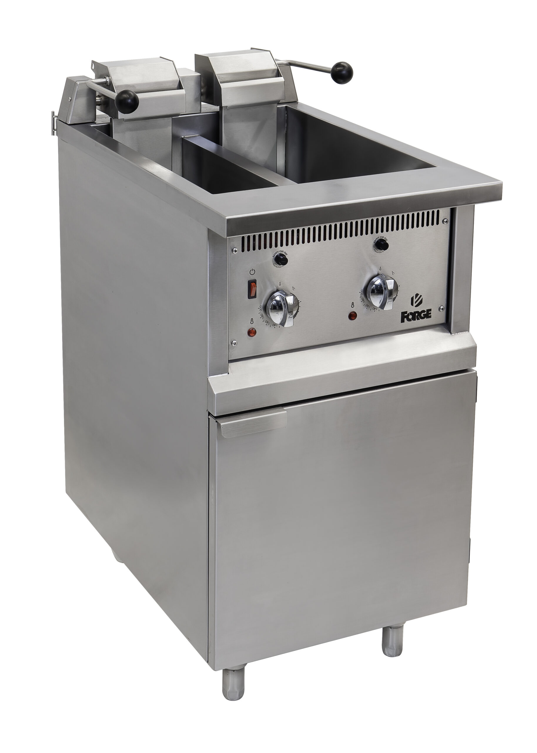 DEEP FRYER – 2 X 10LT – 2 X 8.4KW – ELEC By Forge