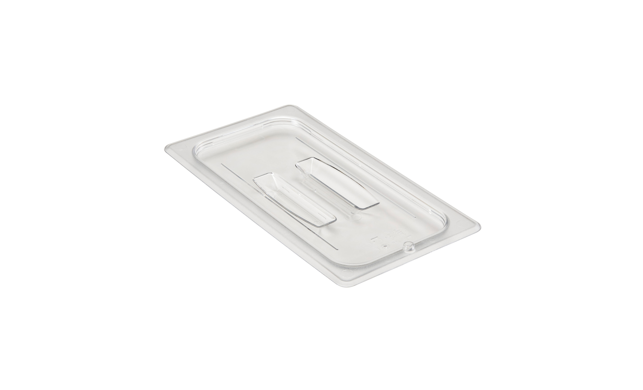 POLYCARBONATE CLEAR LID WITH HANDLE FOR 1/3 PANS By Cambro