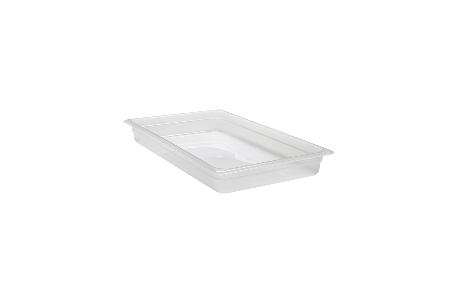 POLYPROPYLENE GN 1/1 FOODPAN TRANSLUSCENT 65MM D   By Cambro