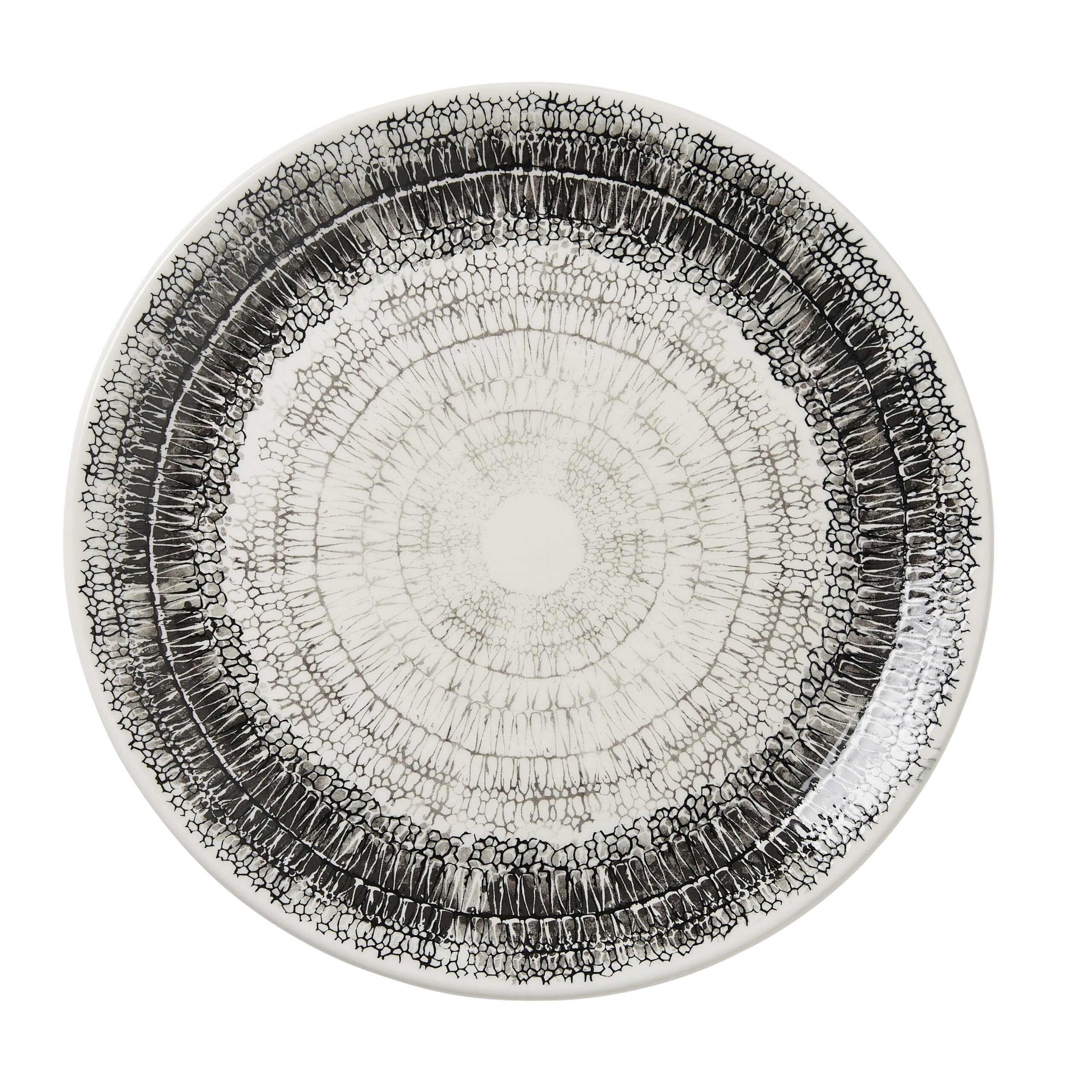 280MM COUPE PLATE PETRA GRAPHITE By Steelite
