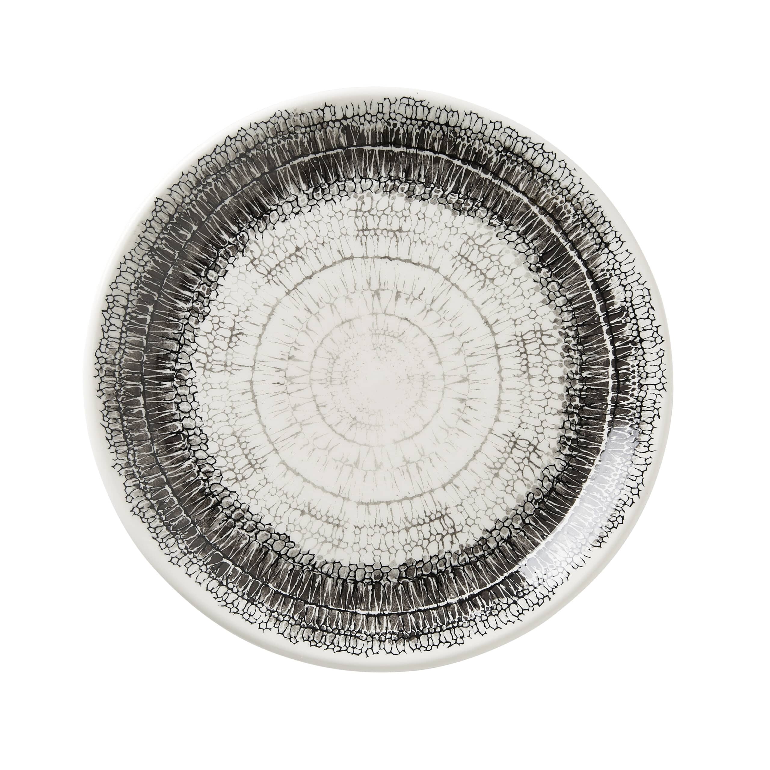 250MM COUPE PLATE PETRA GRAPHITE By Steelite