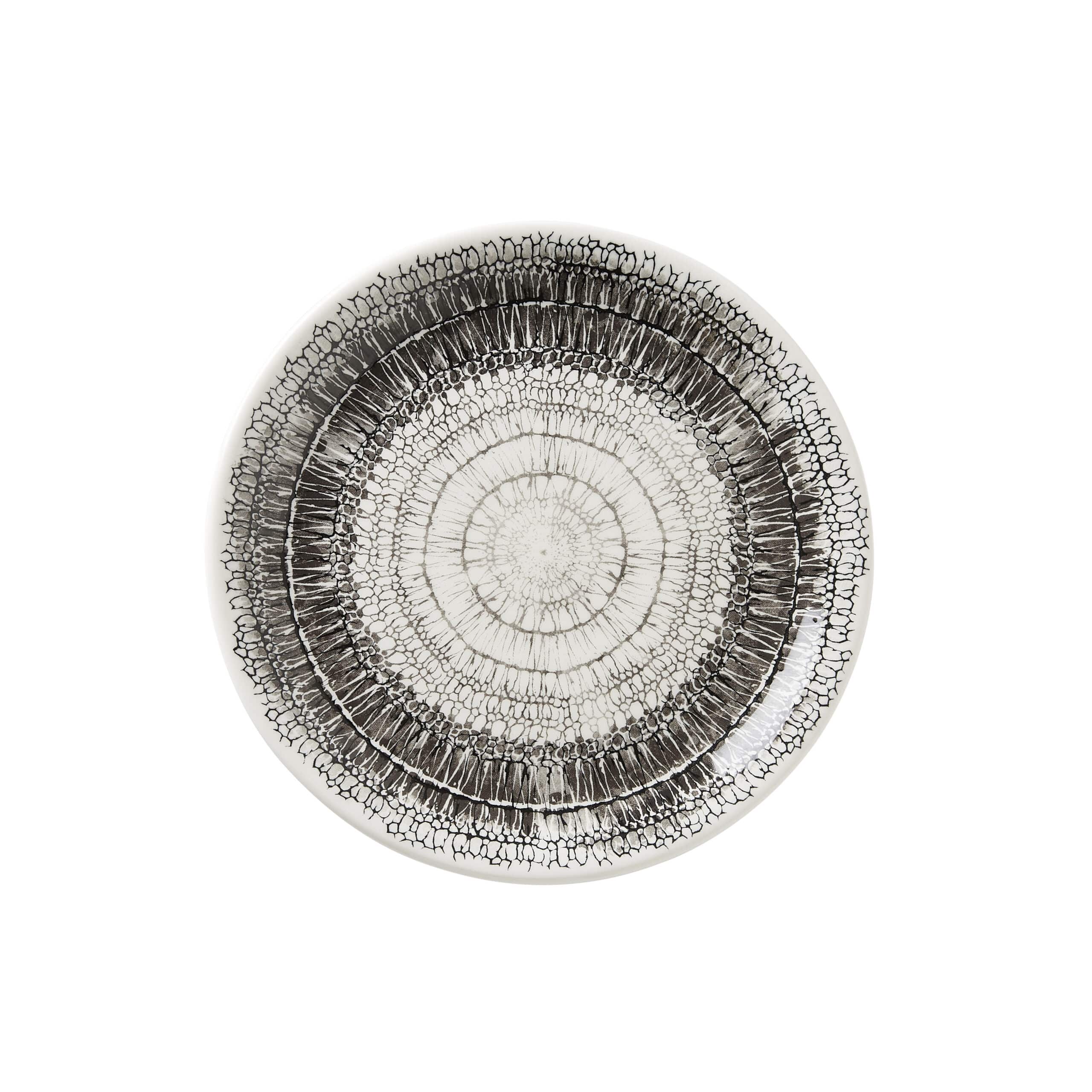 200MM COUPE PLATE PETRA GRAPHITE By Steelite