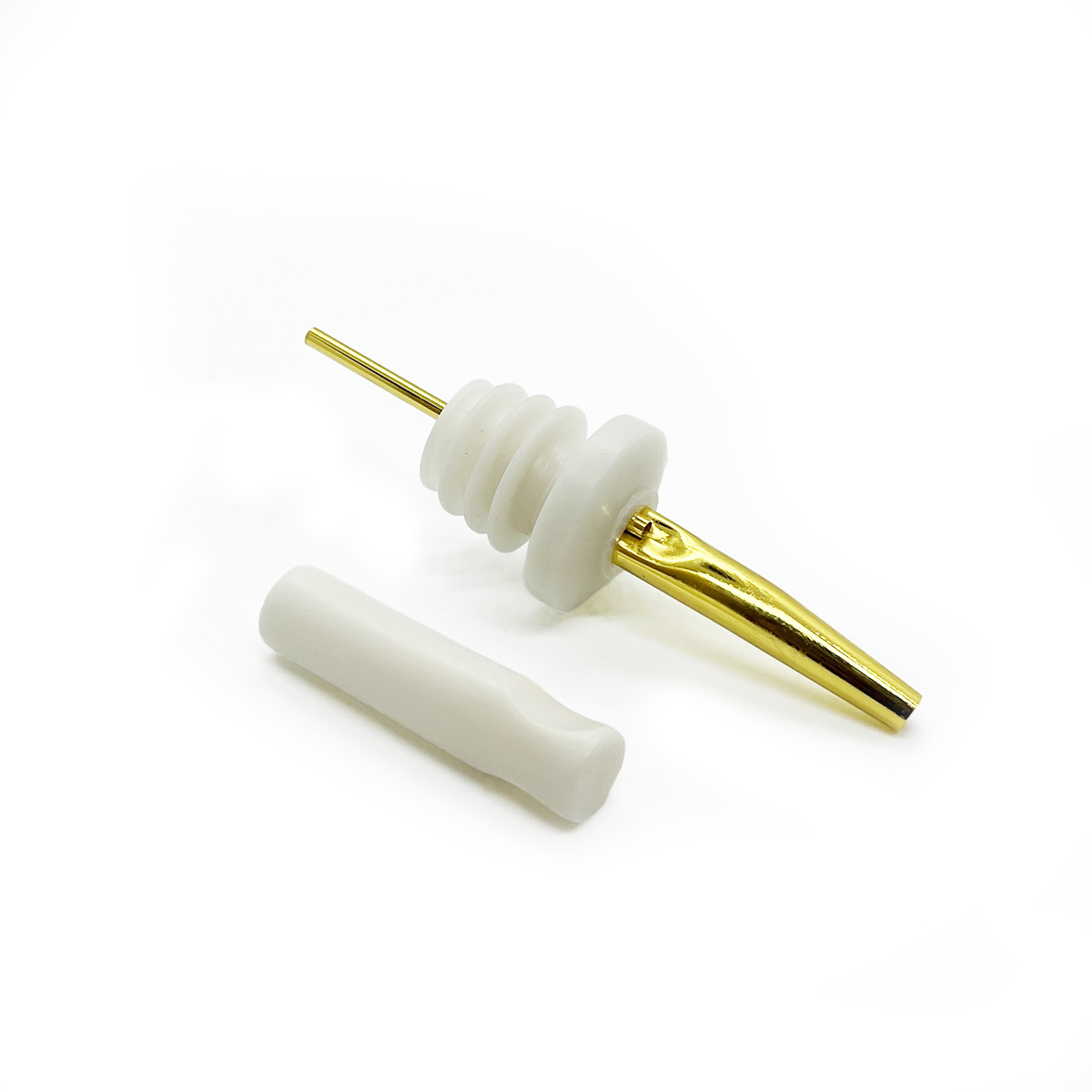 PROFESSIONAL POURER   GOLD INCL DUST COVER