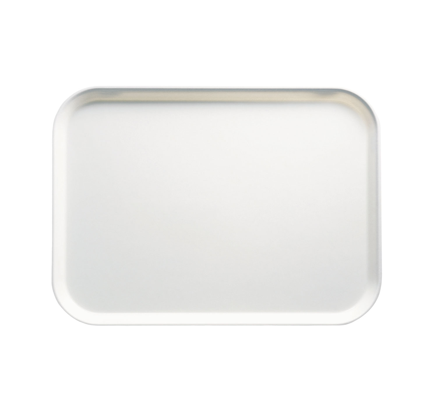 FIBERGLASS SMOOTH TRAY 27CM W X 35CM L – WHITE   By Cambro