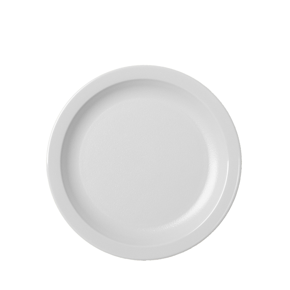 POLYCARBONATE NARROW RIM SIDE PLATE 16.5CM DIAMETER – WHITE By Cambro
