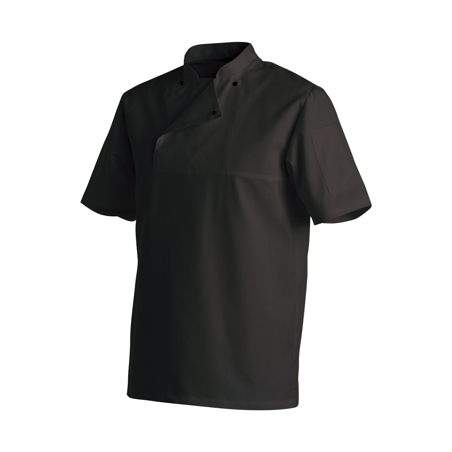 CHEF UTILITY COAT SHORT   BLACK