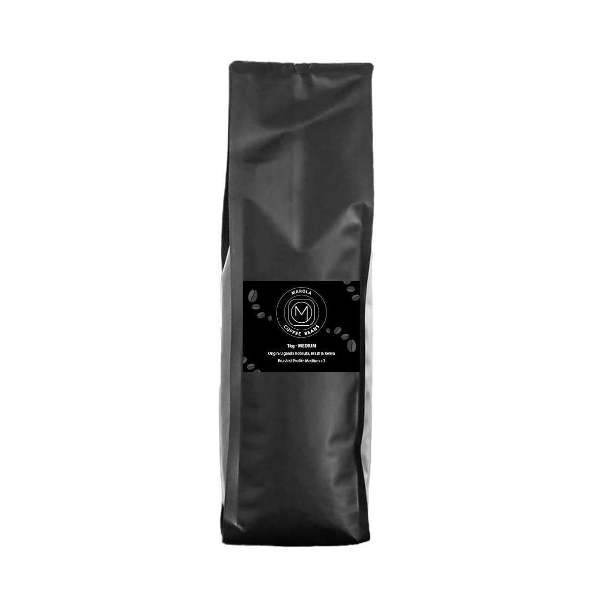 1KG COFFEE BEANS   MEDIUM-ROAST   By Marola