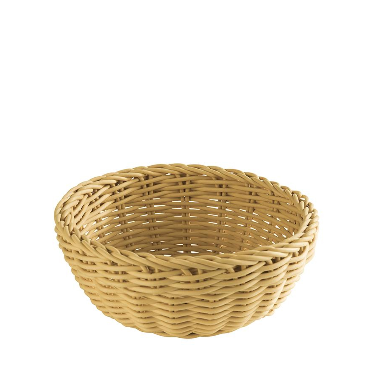 ROUND WOVEN BASKET 80MM LIGHT-BEIGE By APS
