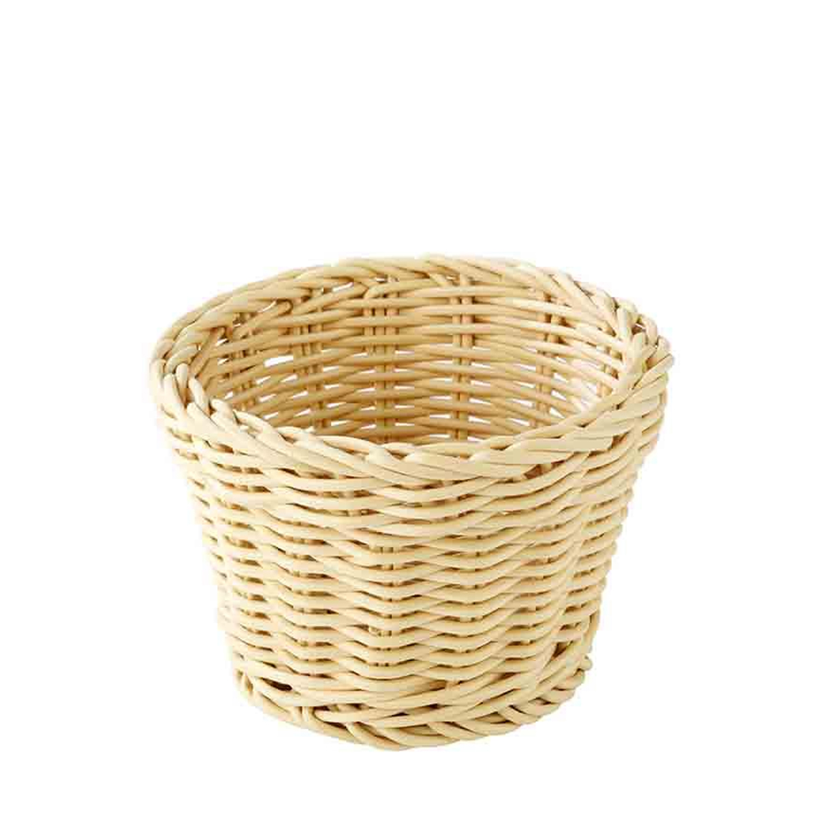 ROUND WOVEN BASKET 100MM LIGHT-BEIGE By APS