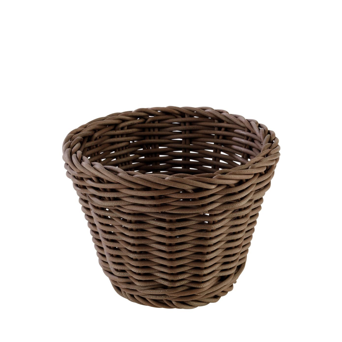 ROUND WOVEN BASKET 100MM MOCHA By APS