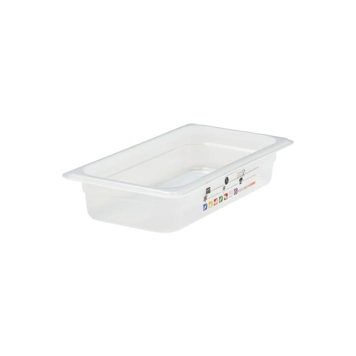 65MM FOODPAN 1/3 SAFETRAK TRANSLUCENT   By CAMBRO