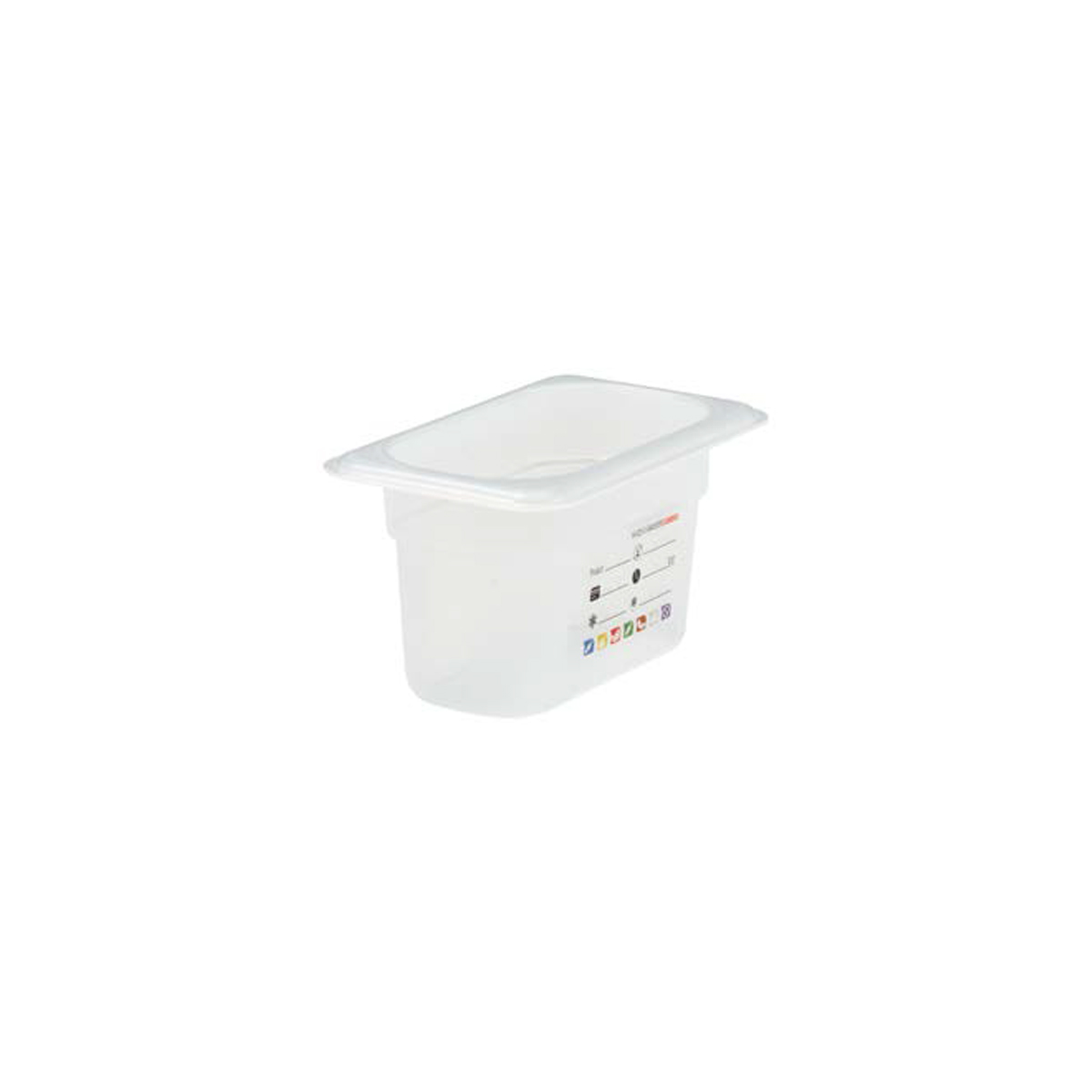 100MM FOODPAN 1/9 SAFETREK TRANSLUCENT By CAMBRO