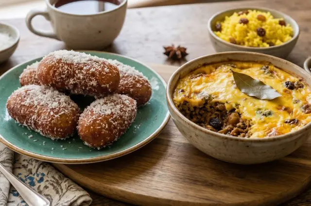 A TASTE OF HERITAGE 🇿🇦

This Heritage Day, we’re celebrating the flavours, stories and traditions that make South African food so special.

From fragrant, savoury-sweet bobotie to golden, syrup-soaked koeksisters, our latest blog explores two beloved Cape Malay classics and the heritage behind them.

🔗Discover the full recipes on our blog: https://corecatering.co.za/core-tips/a-festive-heritage-day-feast-two-beloved-cape-malay-classics/

#HeritageDay #CapeMalayCuisine #SouthAfricanFood #FoodHeritage #CoreCateringSupplies
